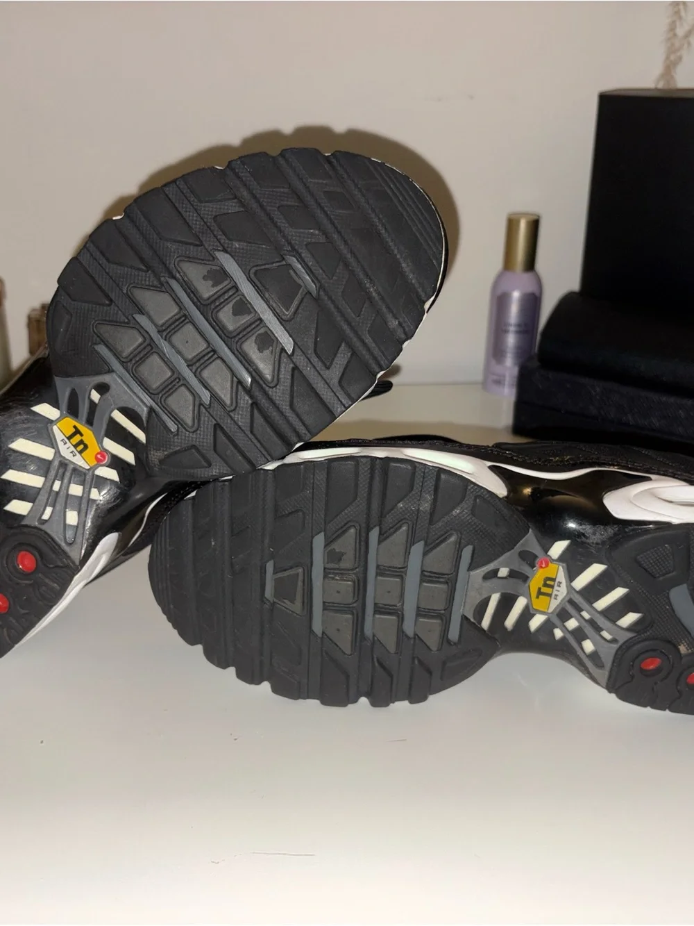 Nike Air Max Plus TN Black White Sneakers